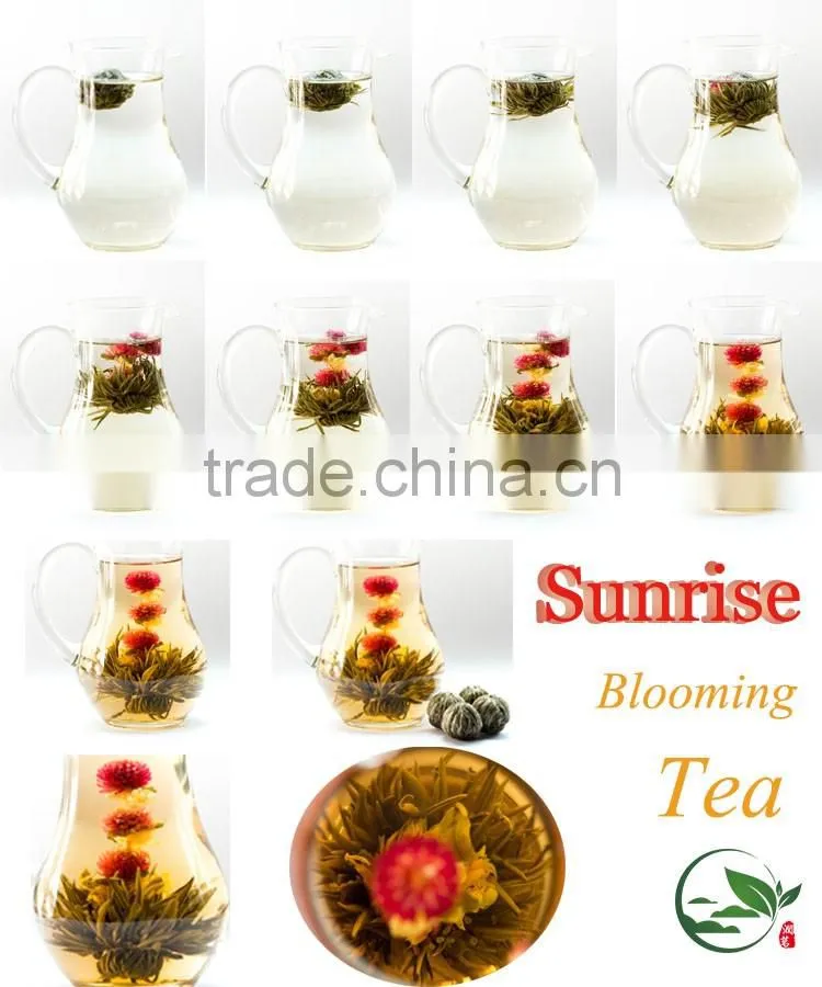 Chinese Characteristic G20 Gift Tea Sunrise Blooming Flower Tea