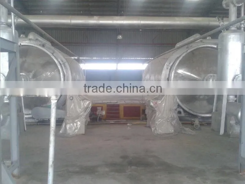waste tyre pyrolysis machine