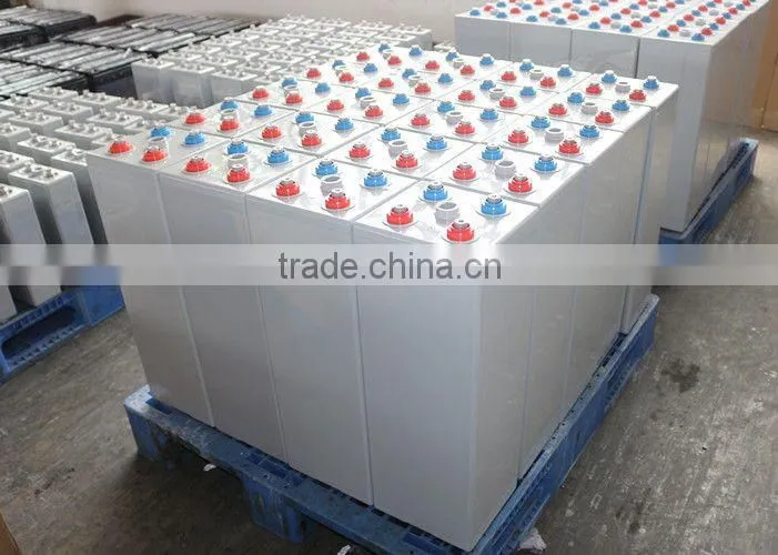 20 years Design life High Power Cycles 2V 1000ah OPZV gel solar battery