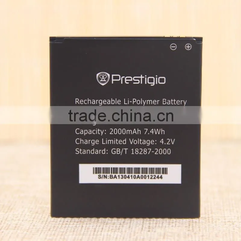 2000mah 12v Li ion Rechargeable Battery For Prestigio MultiPhone PAP5044