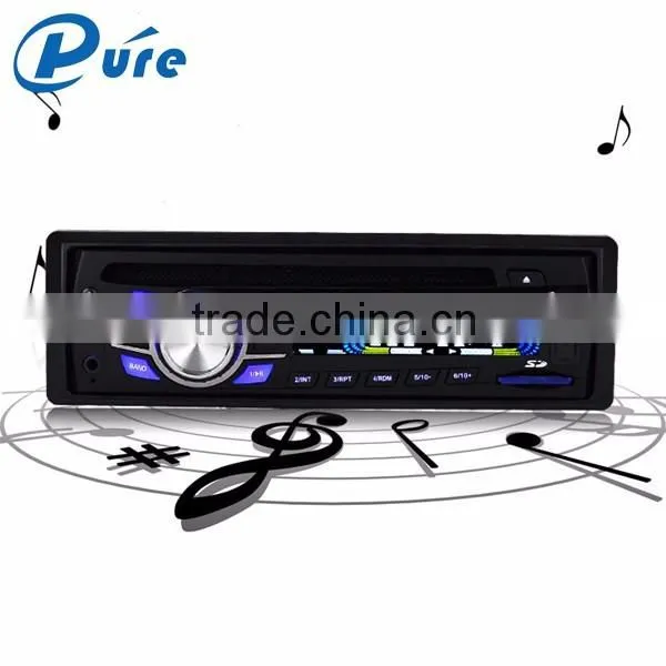 High quality 1 din lcd color and digital display screen dvd player for car