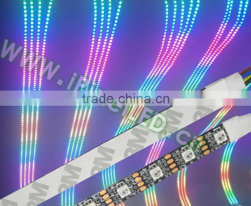 60 ws2821 ws2822s led strip directly connect dmx controller