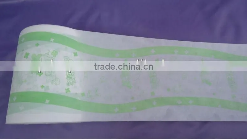 adult baby diaper back sheet film