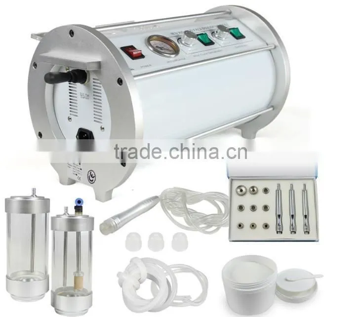 Diamond Dermabrasion beauty device for face lift with 2 in 1
