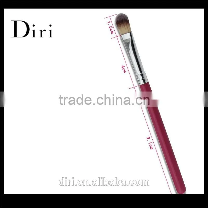 Angled Eyebrow Brush Eyeliner Brush with Synthetic Hair and Pearl Handle