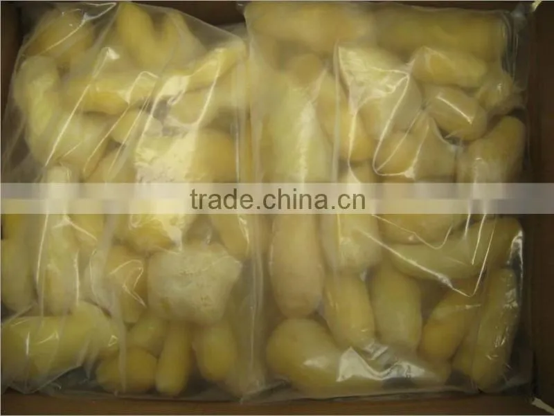 IQF frozen peeled ginger, chinese golden supplier