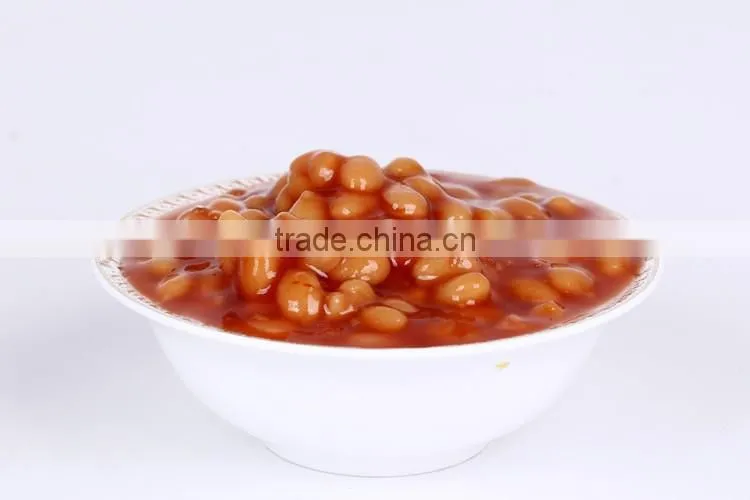 Good taste canned soy beans in tomato sauce