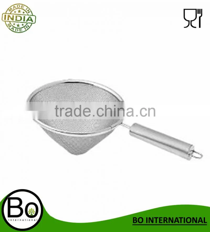 Stainless Steel Soup Time Conical Strainer 16cm