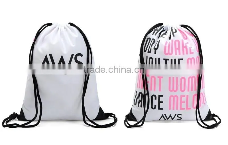 Customized big size 36*48cm 420D oxford promotion drawstring bag