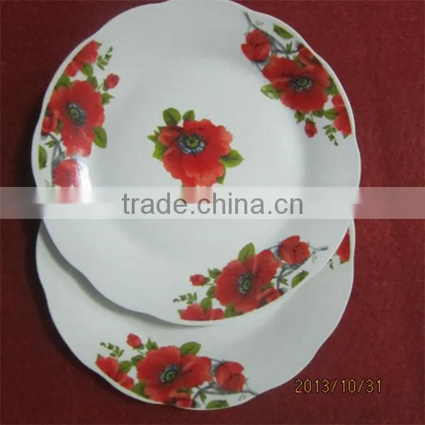 custom logo ceramic plates dishes,catering plates and dishes,bulk ceramic plates