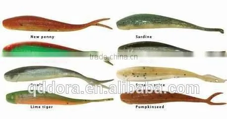 newstyle and Colorful Fishing lures soft lure with the squid smell with many shapes