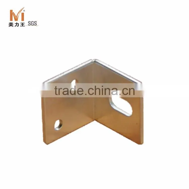 Nickel Plated Metal Furniture Angle Corner Brackets