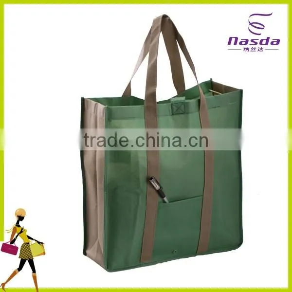 Easy to carry foldable bag Foldable polyester bag