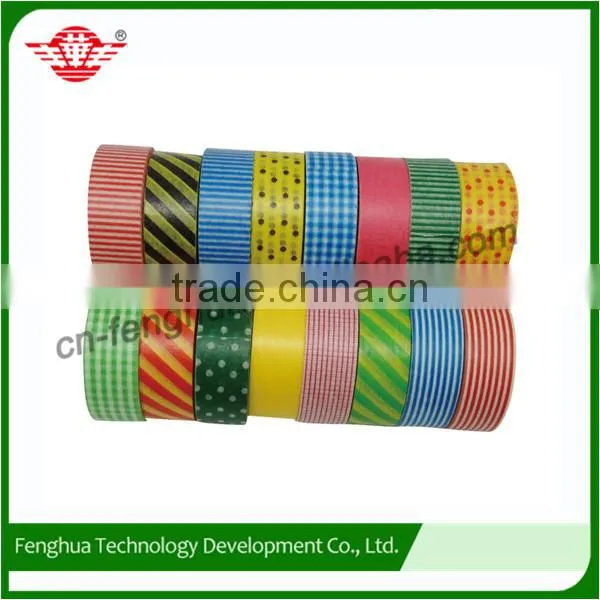 Rich design good look adhesive creped paper tape