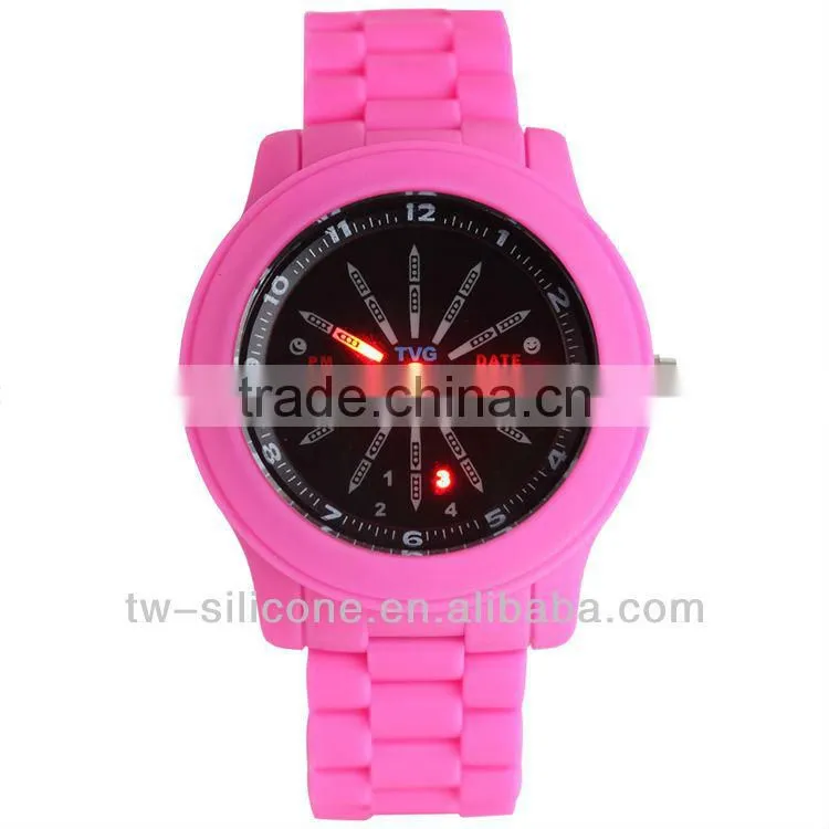wholesale charming led quartz watch custom led quartz watch