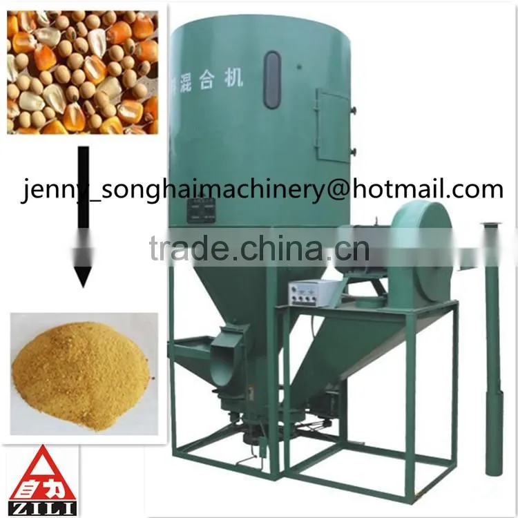Feed grinder machine TMR for cow