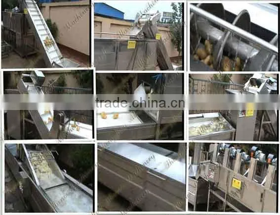 ALPC-W stainless steel potato french fries making machine