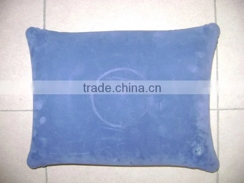 pvc inflatable travel pillow