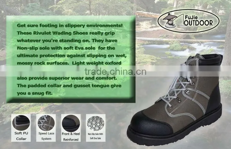 Men's Non-Slip Wading Boots for foot ,Olive Green