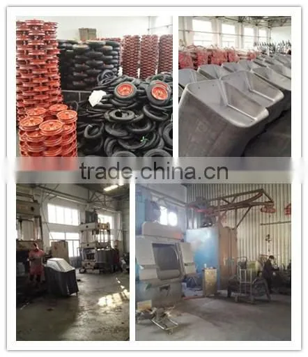 2.50-4 hand truck solid rubber wheels