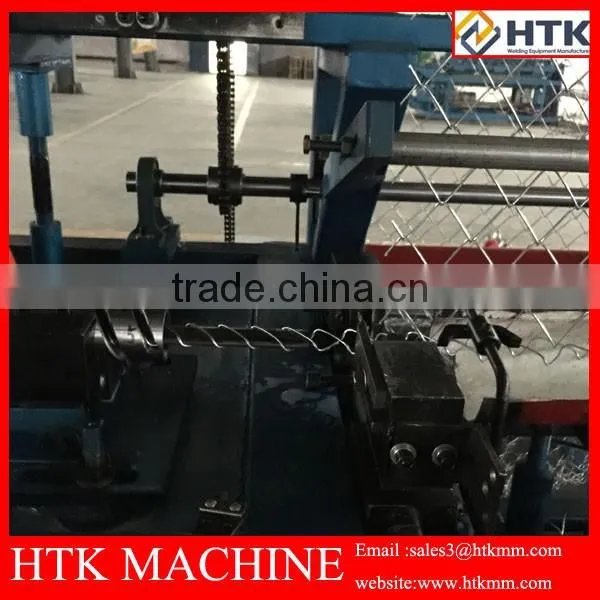 HTK GHJ-300 Automatic PLC Control Chain Link Fence Machine Factory