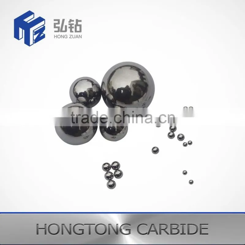 spherical tungsten carbide WC grinding/milling media balls from 1mm to 20mm diameter