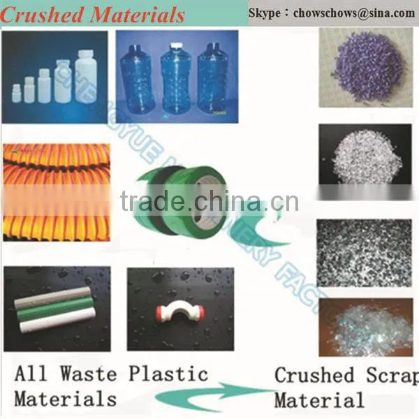 Chinaplas pet bottle crushing machine