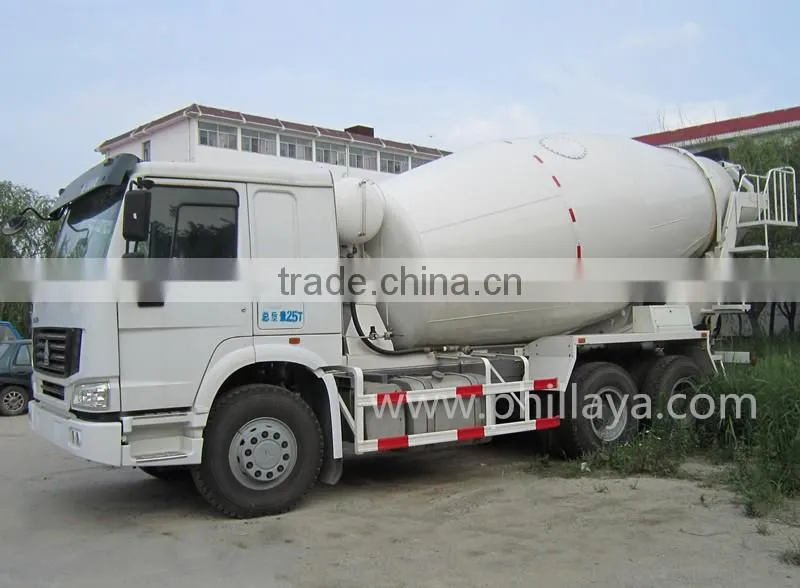 Truck Trailer Concrete Mixer Truck / Cement Semi Trailer For Sale