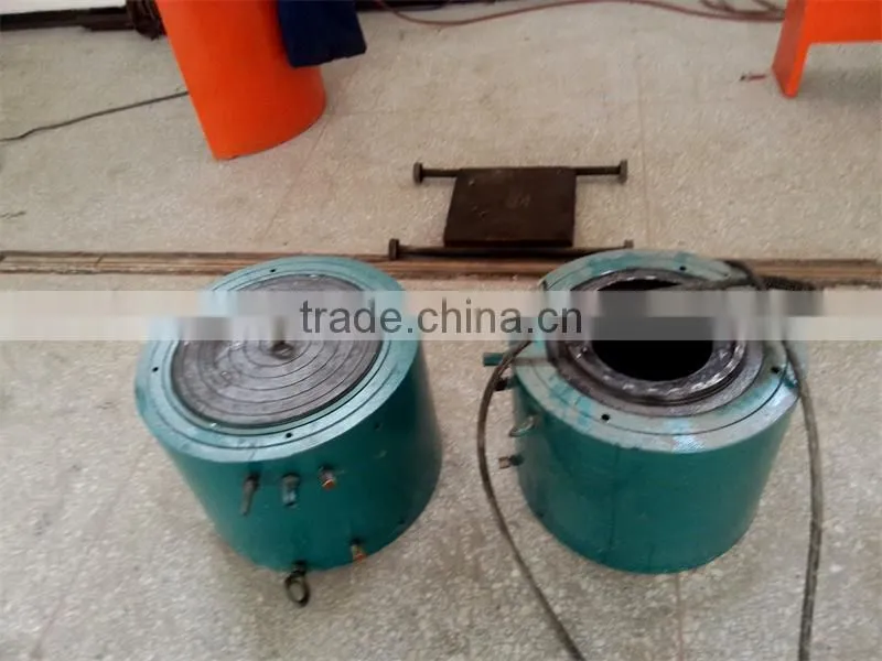 YDC feed-through prestressing concrete hydraulic stressing jack