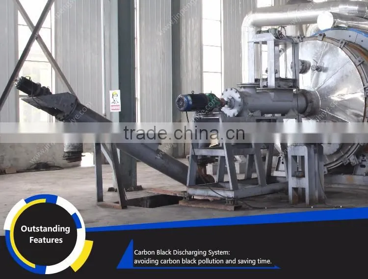 2017 Waste Tyre to Fuel Oil Recycling Machinery with CE,SGS