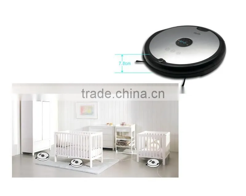 Shenzhen China wholesale newest deebot robot vacuum cleaner voice prompt robot low noise high power