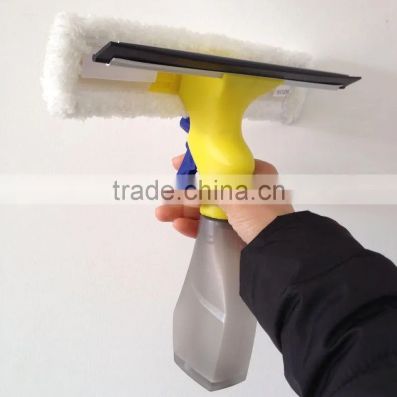 Window Squeegee with built in pum Spray Bottle