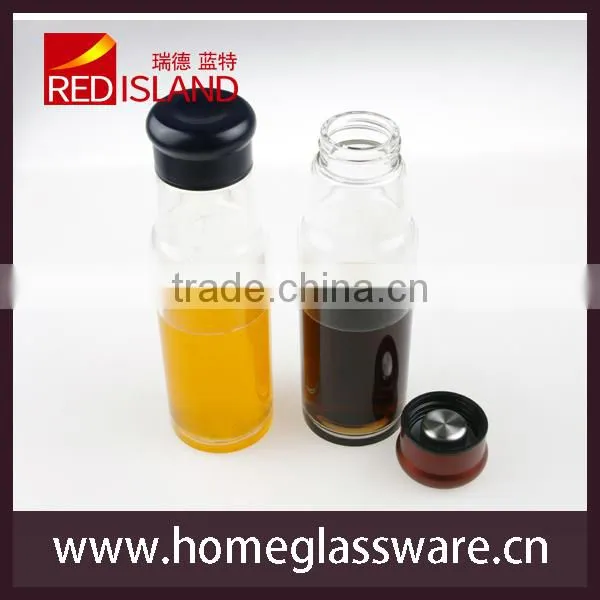 Glass Water Juice Bottle Drinking Filter Infuser Home Outdoor Travelling