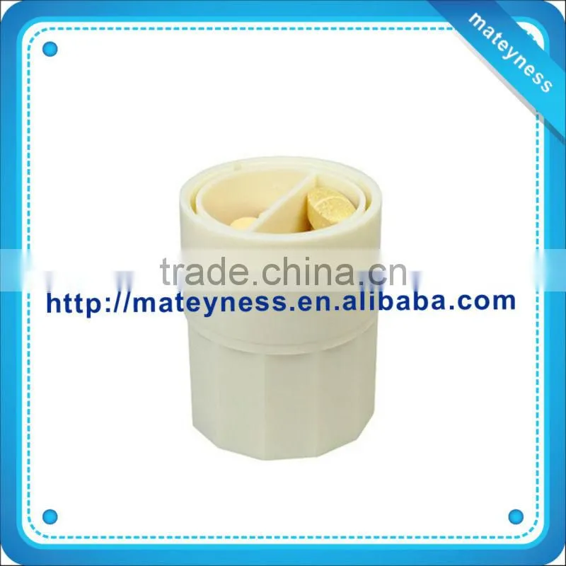 Apothecary Pill Splitter/crusher with Cup and Storage Compartment