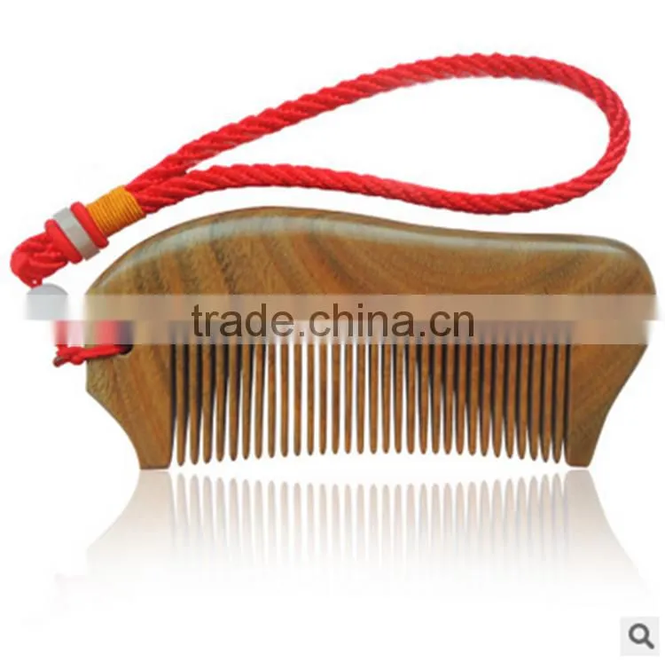 Chinese Style Fish Type Wood Comb