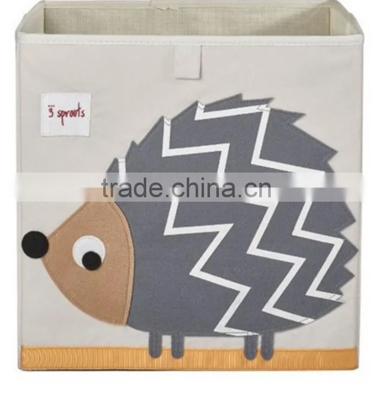Store More Non-woven Storage Bin, Kids Collapsible Fabric Storage Box, Toy Foldable Storage Box