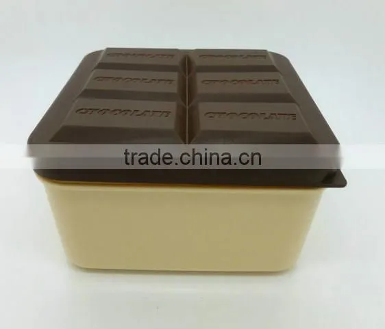 chocolate style plastic fresh keeping box