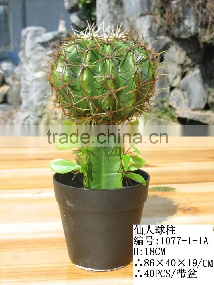Outdoor artificial cactus bonsai