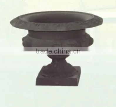 Trade Assurance Cast Iron Urn, Antique Vase, Antique Flower Pot