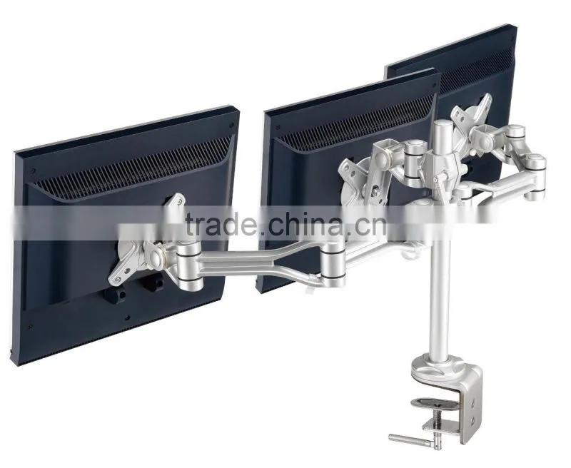 Triple Desk LCD monitor arm