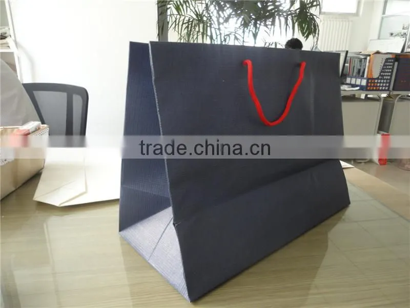 heavy weight kraft paper bag / take out paper bags / Tyvek paper Carry Bag