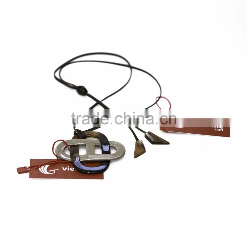 2016 fashionable design of buffalo horn pendant/buffalo horn jewelry/buffalo horn necklace