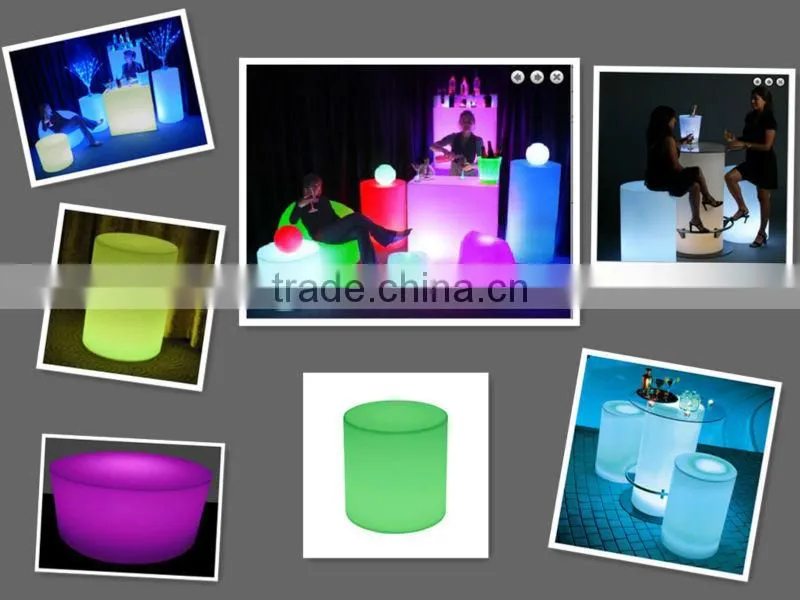 LED light stool furniture / led bar stool YM-LS404045