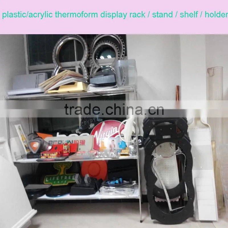 custom order round shape PC plastic cover for lamp shades