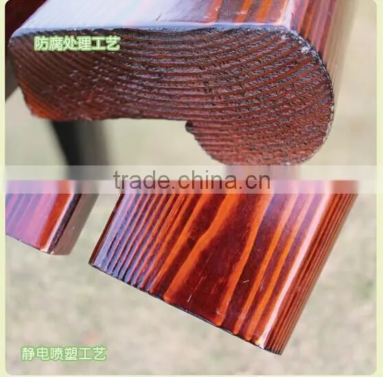 (A-15910) Iron benches, public bench seating, kids park bench