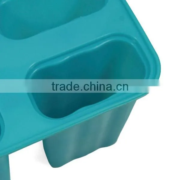 silicone 4 cavities ice mold industrial popsicle molds rubber ice maker