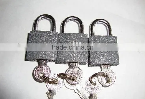 55mm thick grey iron padlock