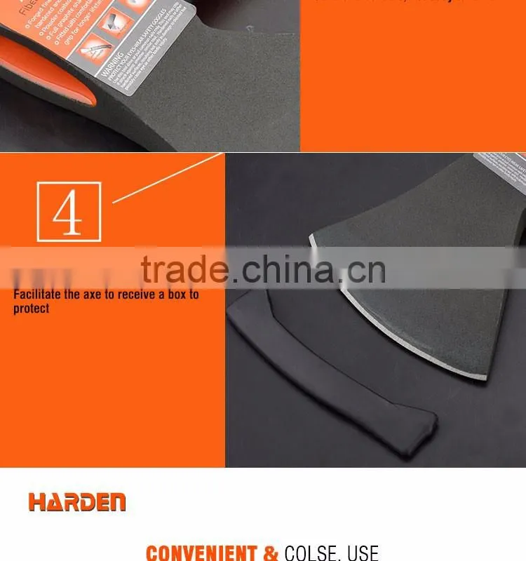 Carbon Steel Professional Hatchet Fiberglass Handle