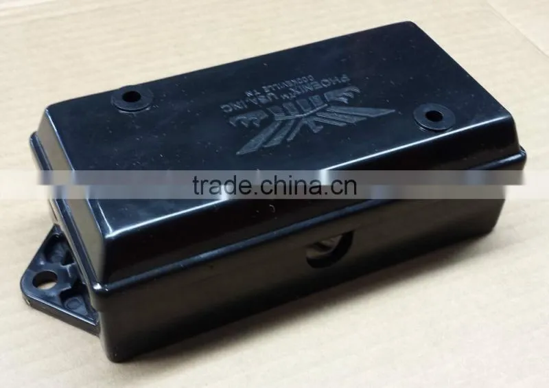 S10032 JB-7 Trailer Wiring Electrical Junction Box 7-pole Terminal Weatherproof Black Poly