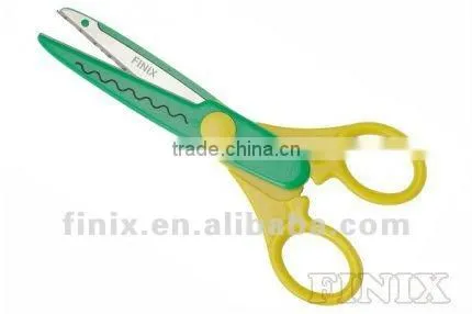 Exchangeable Handles All Plastic Safety Scissors